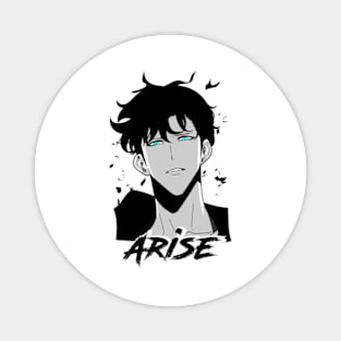 Jin woo Arise Anime Fanart Magnet